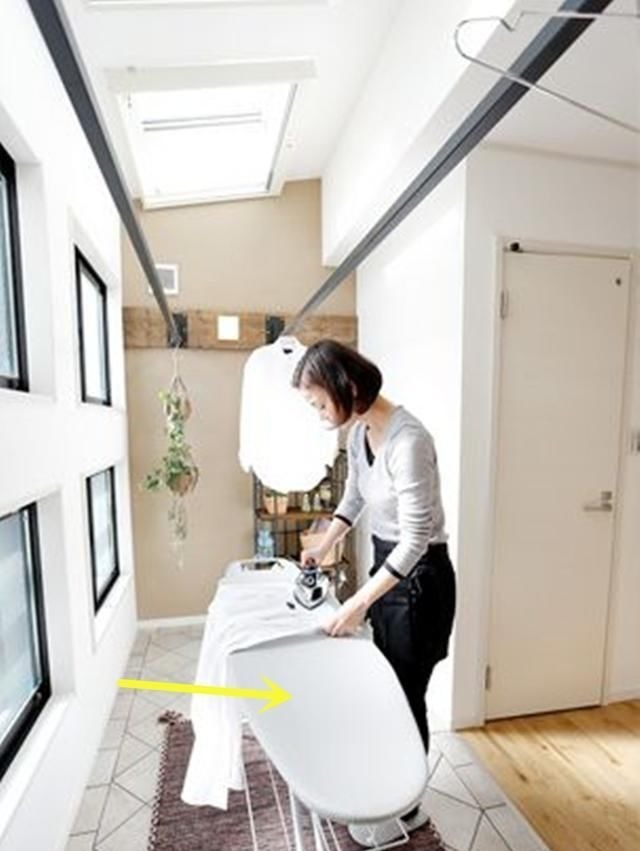 一块板|阳台晾晒衣服，下面装隔板，还是日本人讲究，从此叠衣服方便多了