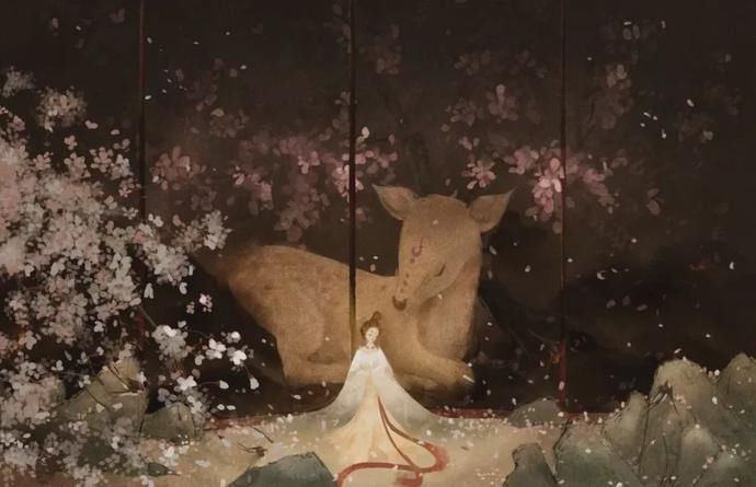 网络|90后小姐姐自学绘画,靠画“神仙狐鬼”爆红网络,圈粉60万