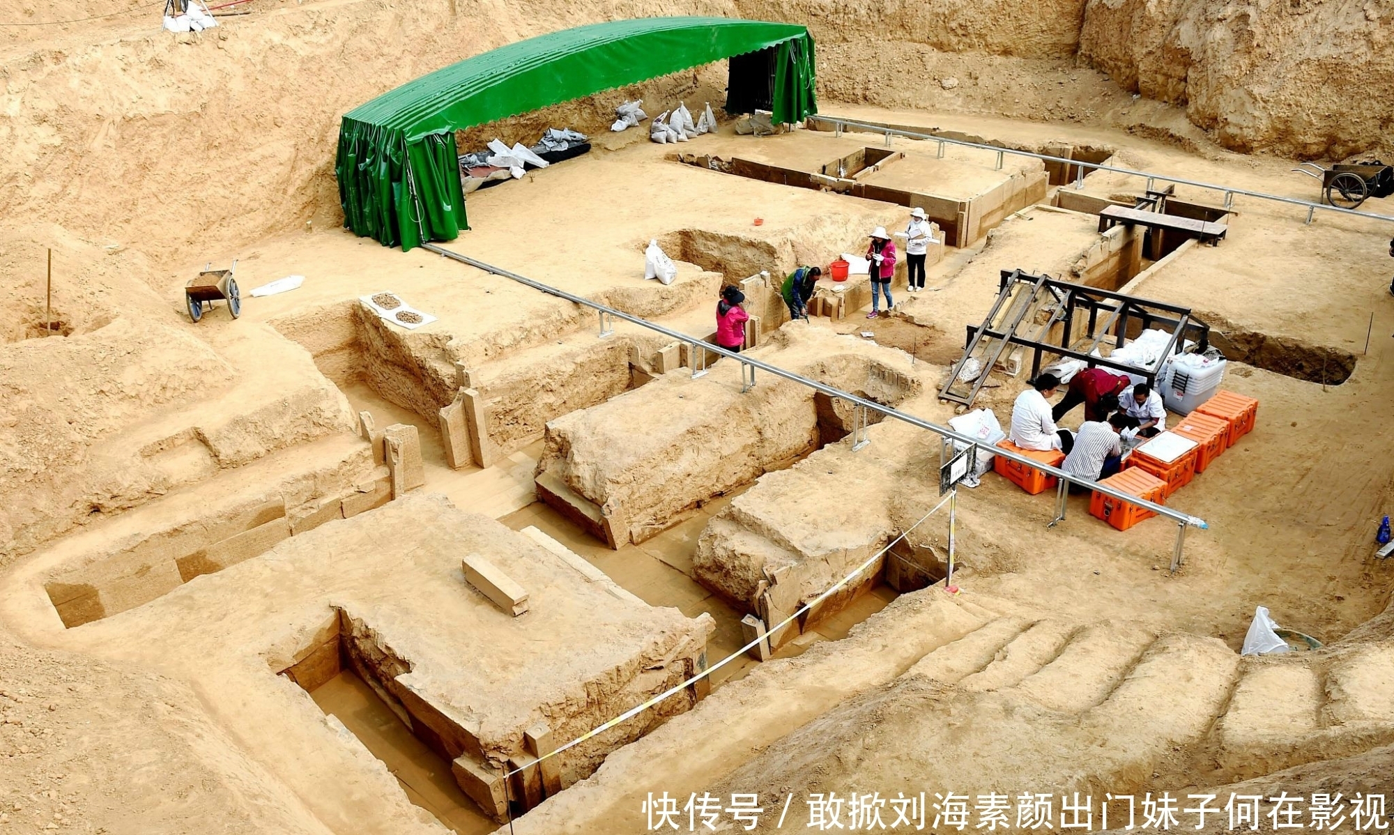 考古学|农村“奇特”小土坡,数年以来从未长草,考古学者连夜封锁现场