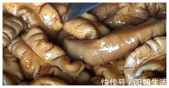 大厨教你秘制卤大肠，2分钟学会自己在家做，比外面卖的还好吃