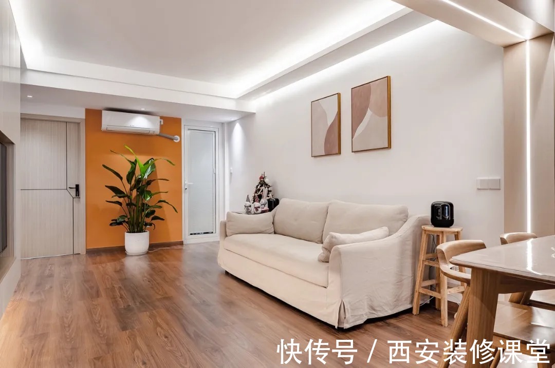 时尚|80㎡小窝两室,独居老人时尚宅