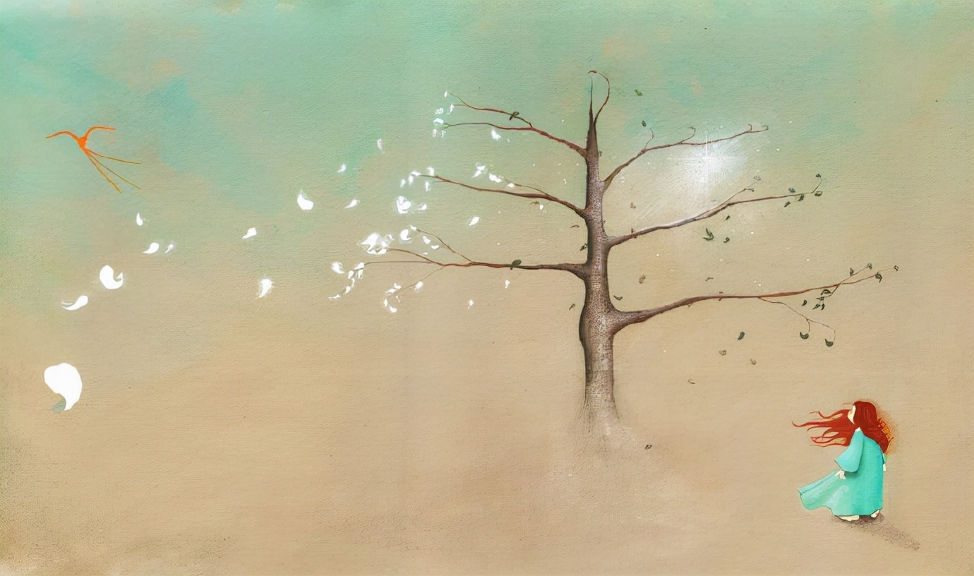 海贝卡·朵特梅-!插画师海贝卡·朵特梅-喜欢用不透明水彩作画,人物造型充满想象力并带有诡异气质