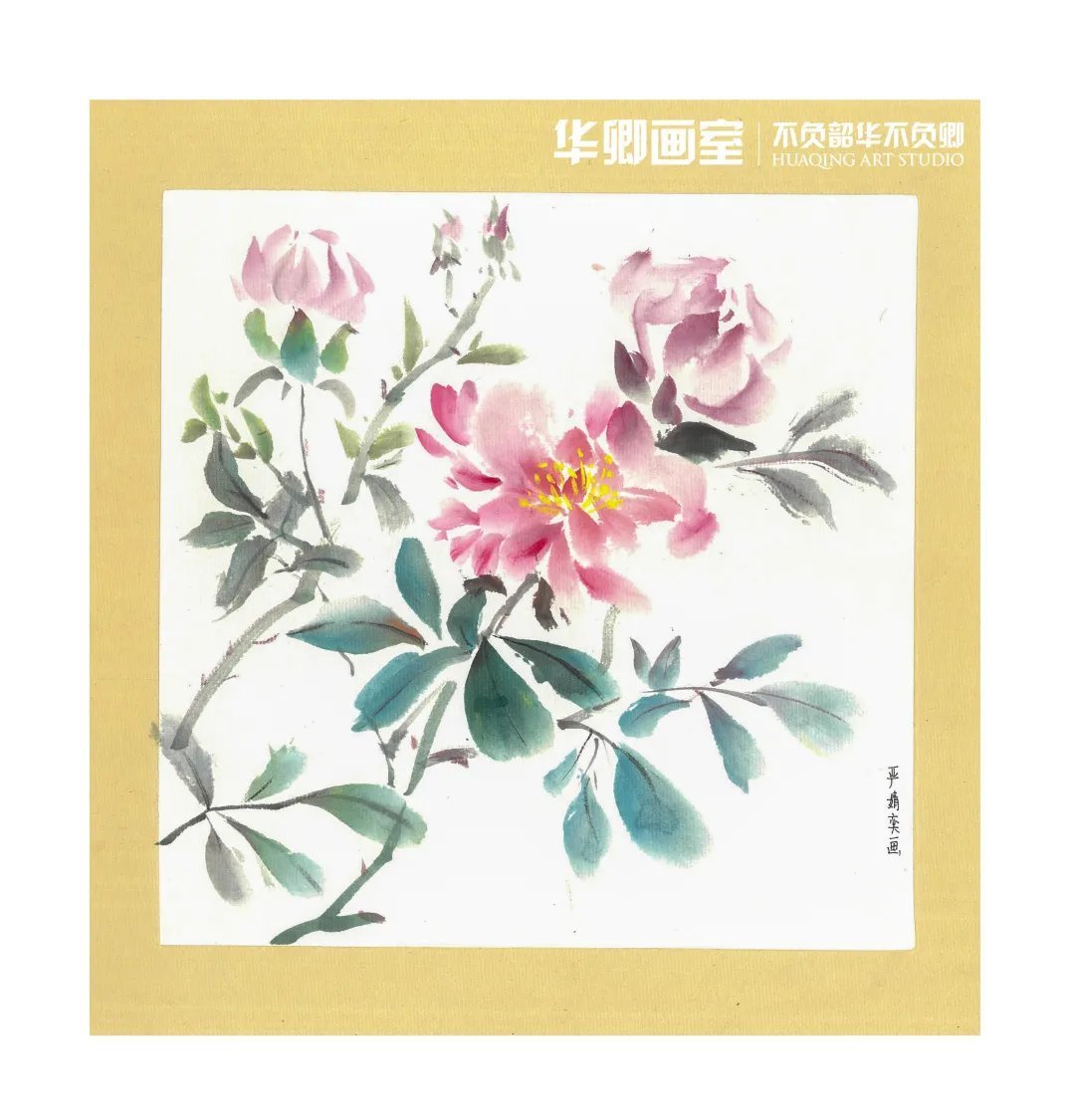 作品展#一眼沦陷这样绝美的秋色看完不得不爱!华卿国画定向班写生作品展