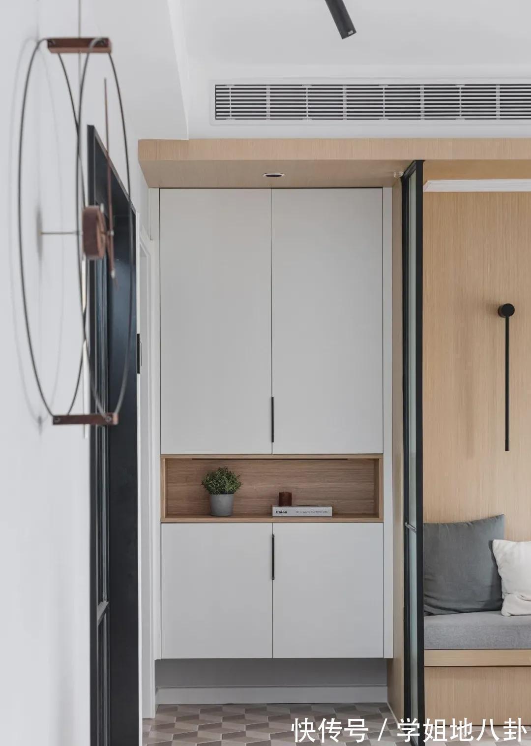 榻榻米床|90后小情侣买下110㎡公寓,舍弃一间房,Get衣帽间+多功能室!