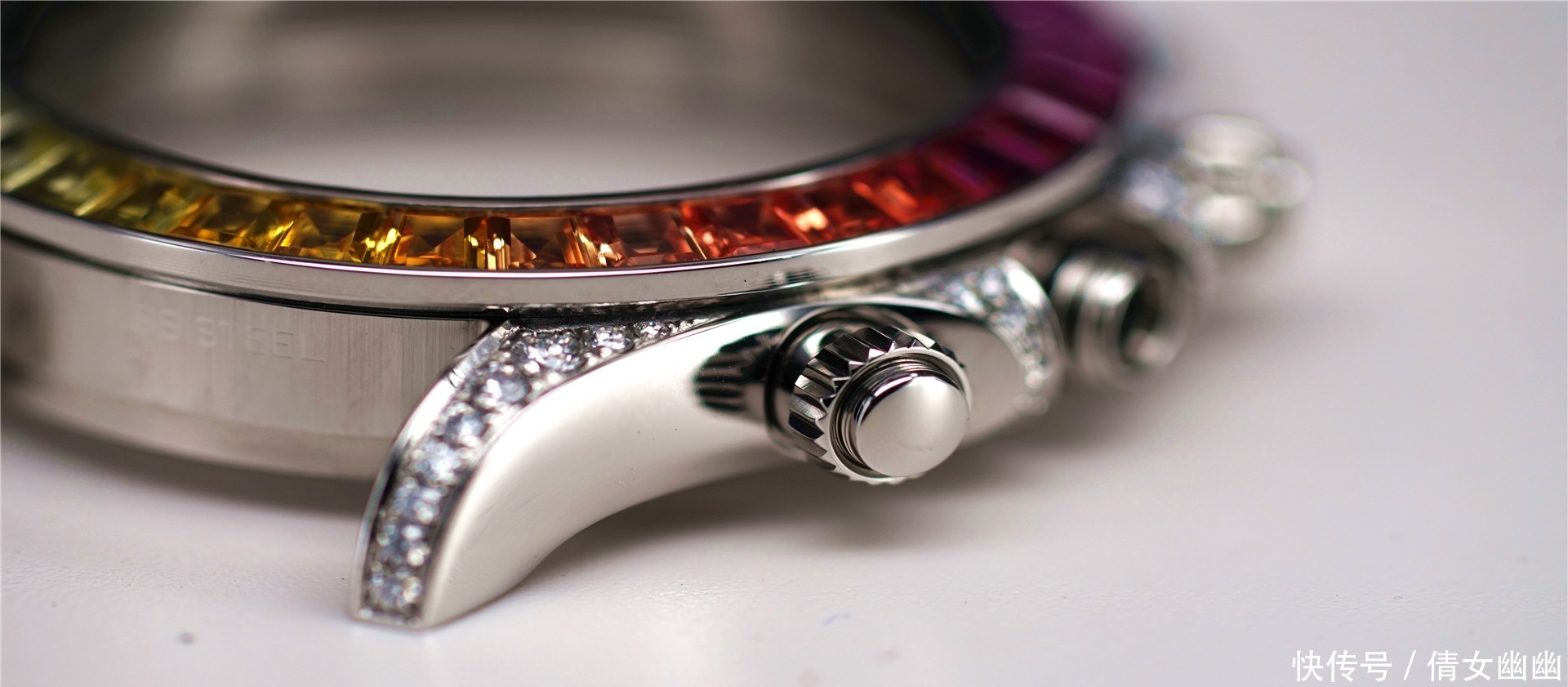 机芯|N厂4130机芯劳力士镶钻彩虹迪通拿完整评测