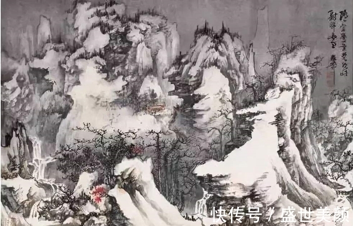 乡风！岁月无痕，雪落成景—展卷冰雪山水画迎面而来的是醉美的乡风乡情