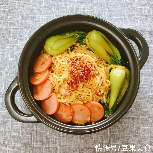 网红#精致一人食#港式车仔面，简单快手超美味
