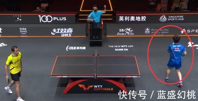 雨果|不说中文！张本淘汰林高远克星，挥拳大吼，对手这举动大家很同情！