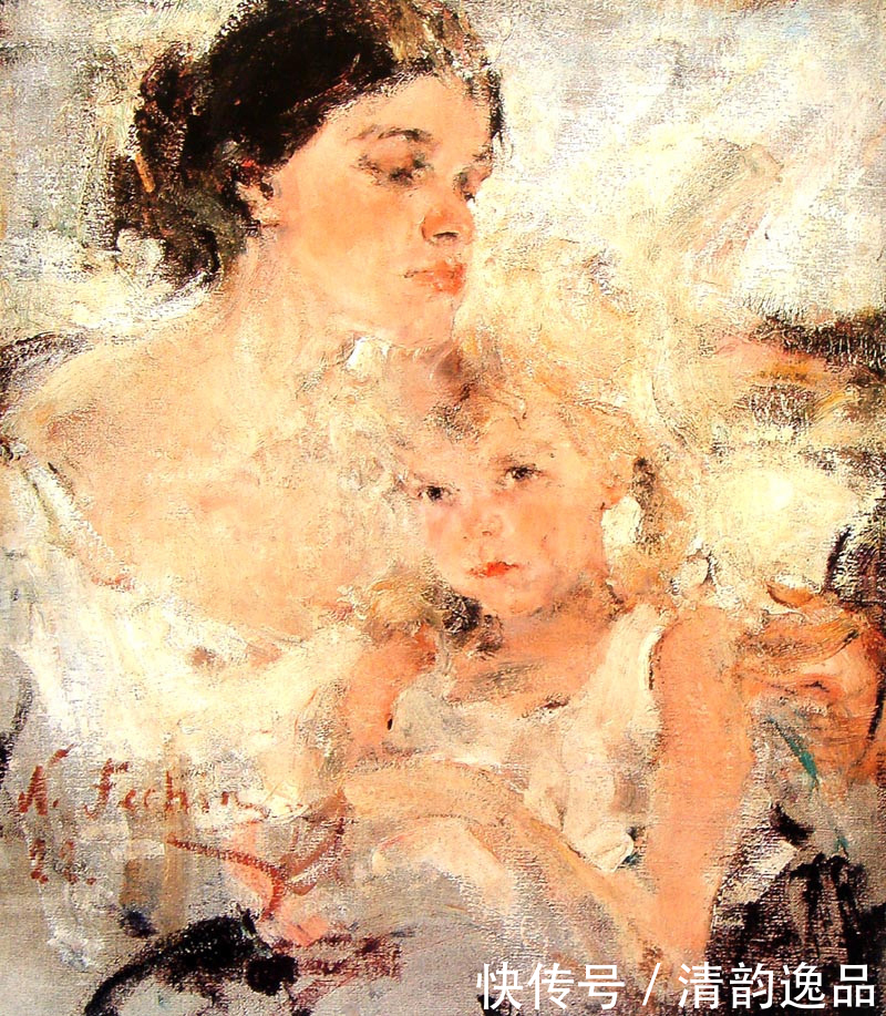 列宾的学生,美国杰出画家尼古拉·费欣,油画作品选集