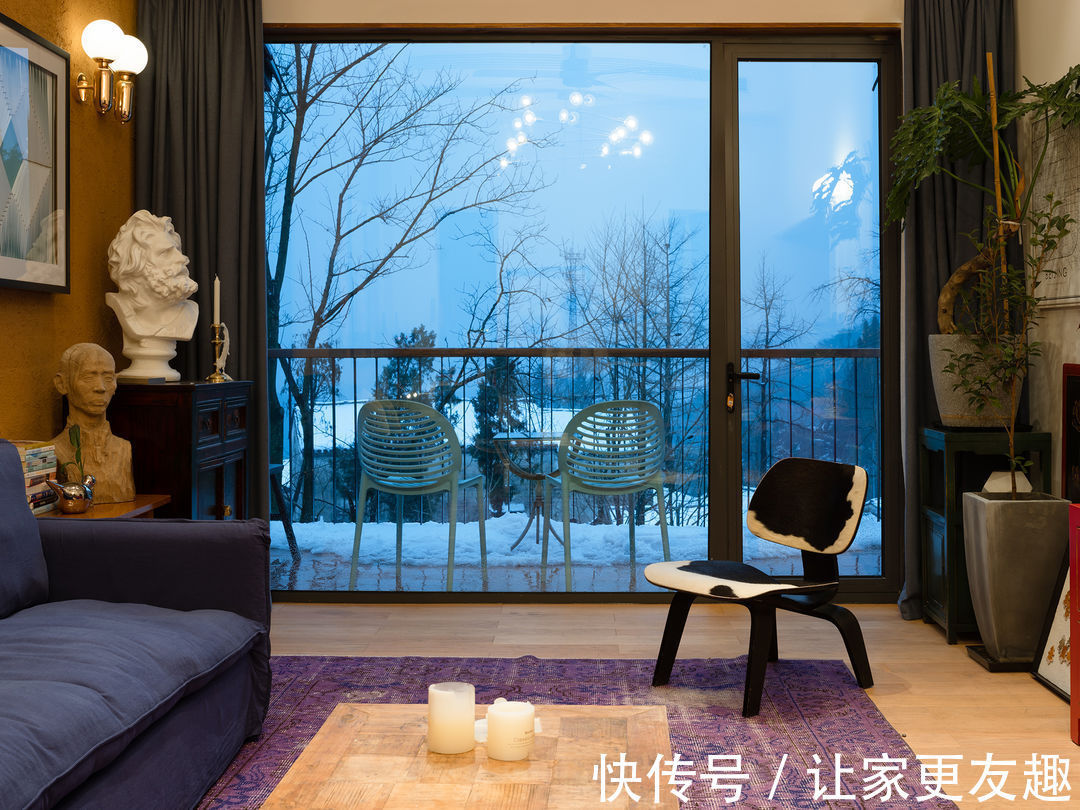 图源|90平米混搭风格,让生活在不经意间放空