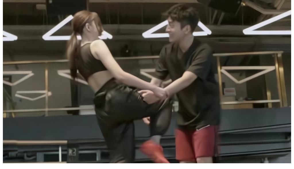 張天愛的功夫真好，1分鐘制服男嘉賓，網友：“可以發展動作片”