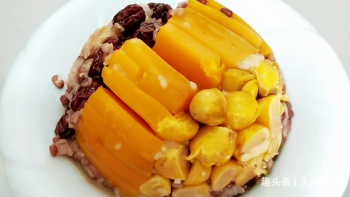 秋冬板栗营养,用板栗南瓜做解腻小甜品,香甜软糯,美味又可口
