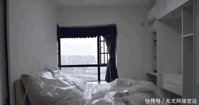 电视柜|92平小三居, 客厅小吧台很满意, 白色电视柜特别喜欢