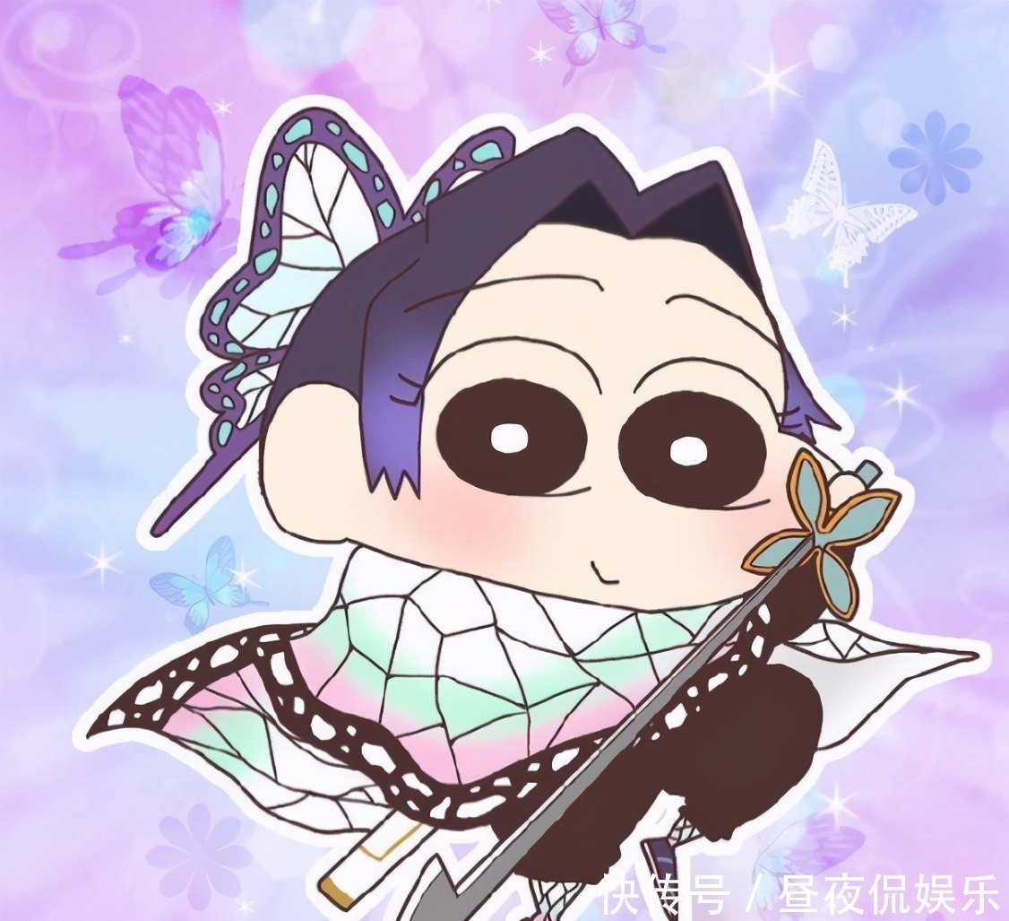 小芭内|鬼灭之刃,九柱全员小新化,风柱变身精神小伙,岩柱形象与众不同