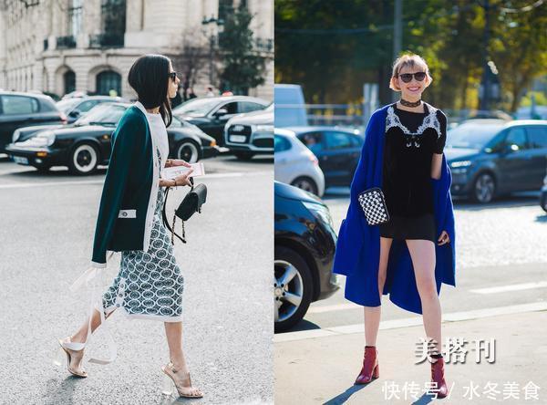 春季最佳搭配组合,针织开衫+裙装已上线,御寒仙美两不误