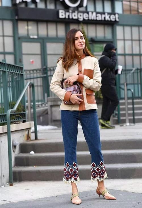 入春后“猫跟鞋”火了，搭裙装裤装都好看，优雅精致有女人味