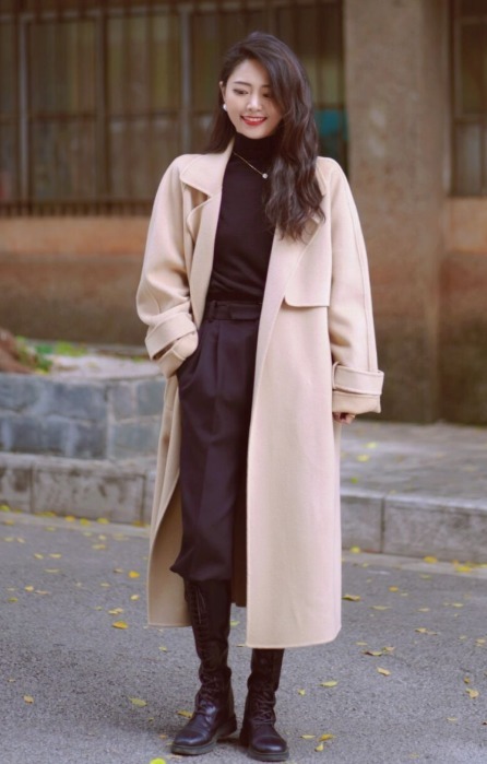 裤子 大衣烂大街了?试试搭配这几种裤子显高显瘦,让你高级又洋气!