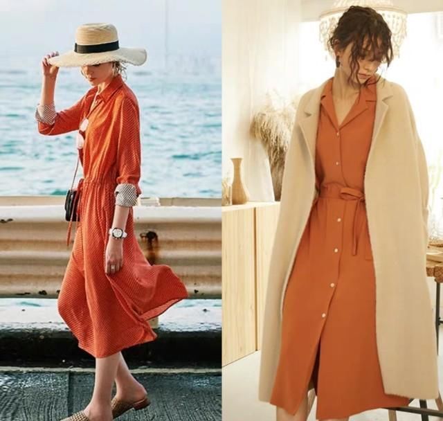 衬衫|春天“衬衫裙”的穿搭灵感,这样穿既保暖又有气质