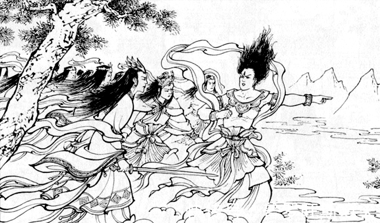 火灵圣母#封神中最令人惋惜的女仙,元始说她已经入圣,却被通天毁了前程