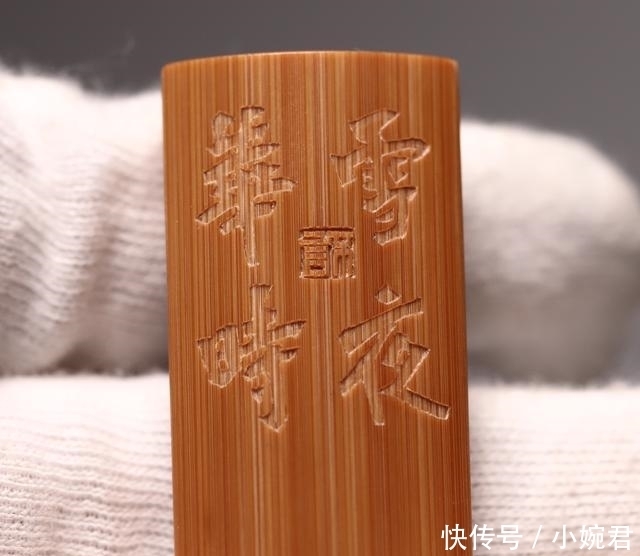 包浆|"盘了100年的竹子,包浆竟然这么美"