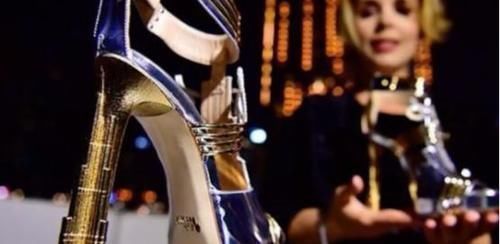 钻石|全世界最贵的鞋,镶嵌了一颗30克拉的钻石,运用纯金打造