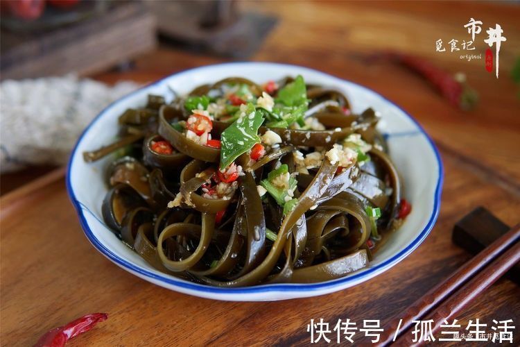 做法|清爽开胃的凉拌海带丝做法,好吃到停不下来,多一步味道就香了