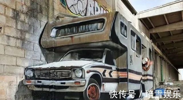 3d&这才是裸眼3D画,让人怀疑自己的眼睛,其他的立体画都弱极了