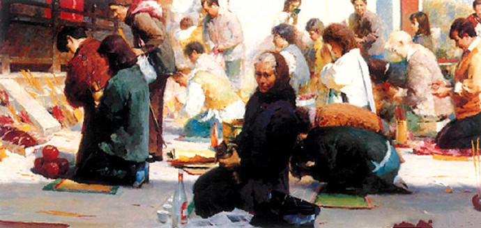 油画!冉茂芹油画 作品欣赏