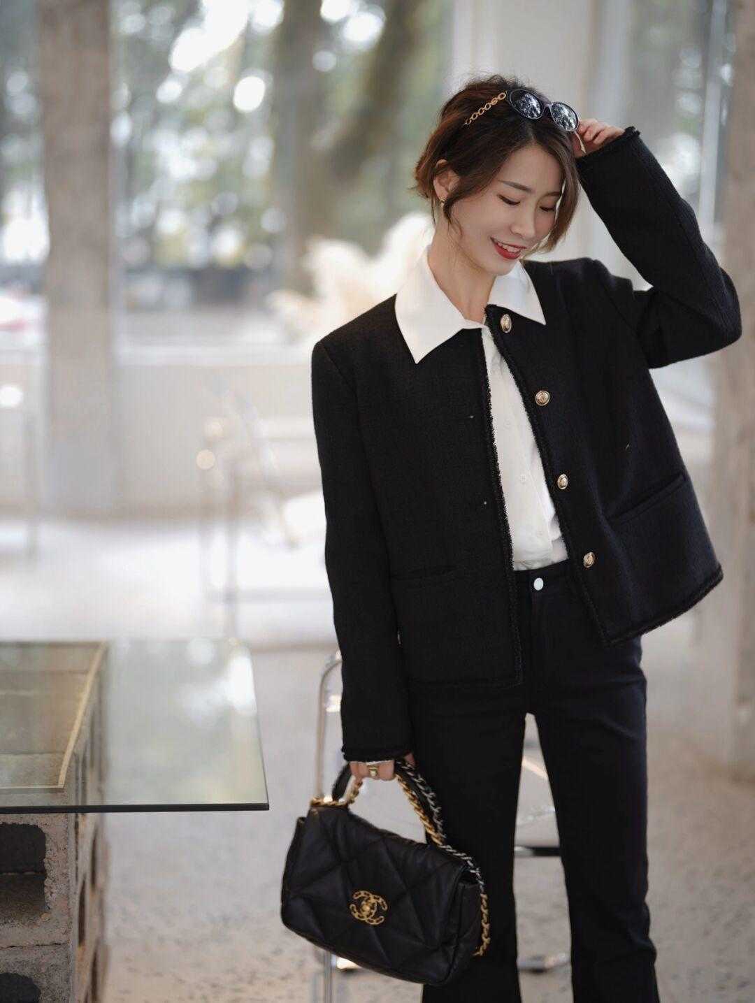 直筒裤 纯黑色直筒牛仔裤yyds!上班族、学生党都能穿,你也千万别错过