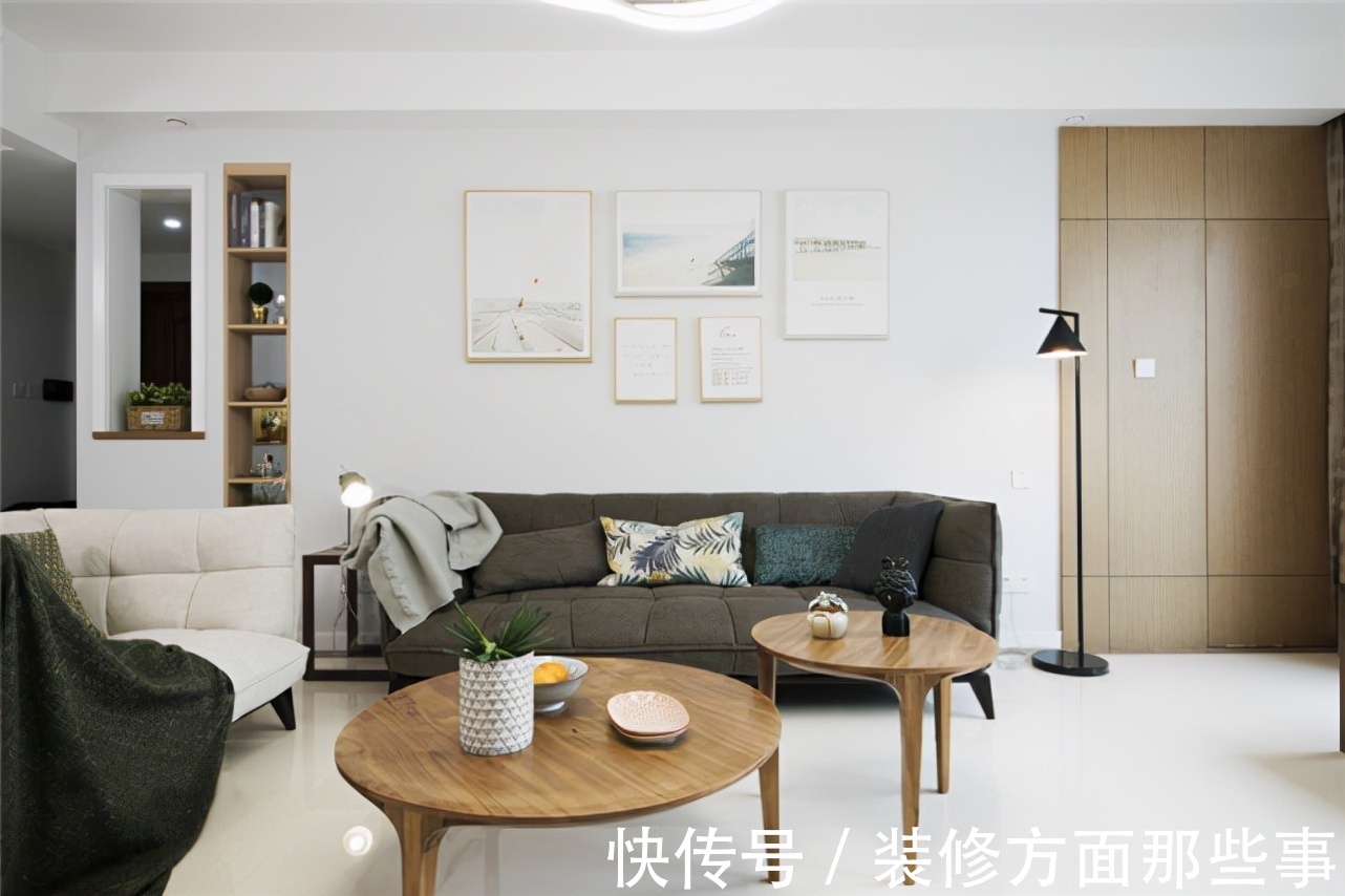 起居室|111平现代风四居室,空间大而不空,厚而不重,有格调又不压抑