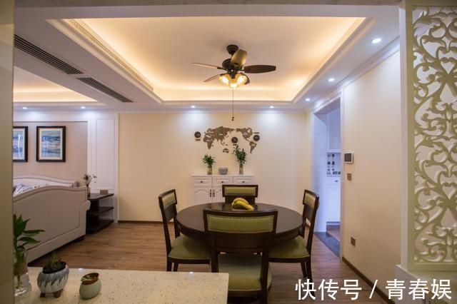客厅|晒晒小姨家126㎡的新房,没想到一进门就惊艳了,客厅实在漂亮!