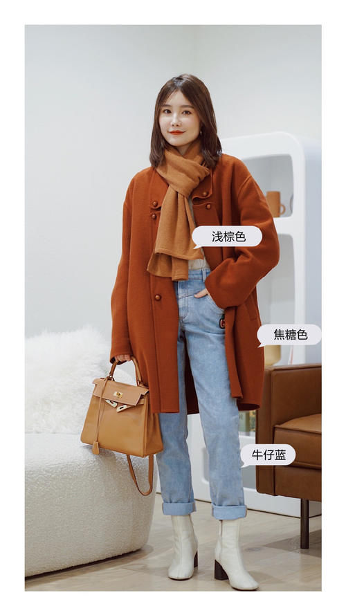 拒绝黑色!早春流行穿这几个颜色的大衣,清新又亮眼,关键很显白