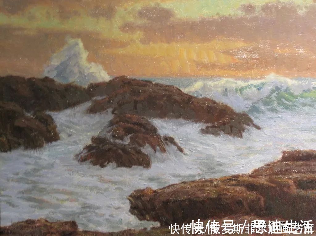 艺术品$美国艺术家米里奇的绝美海滩油画作品欣赏