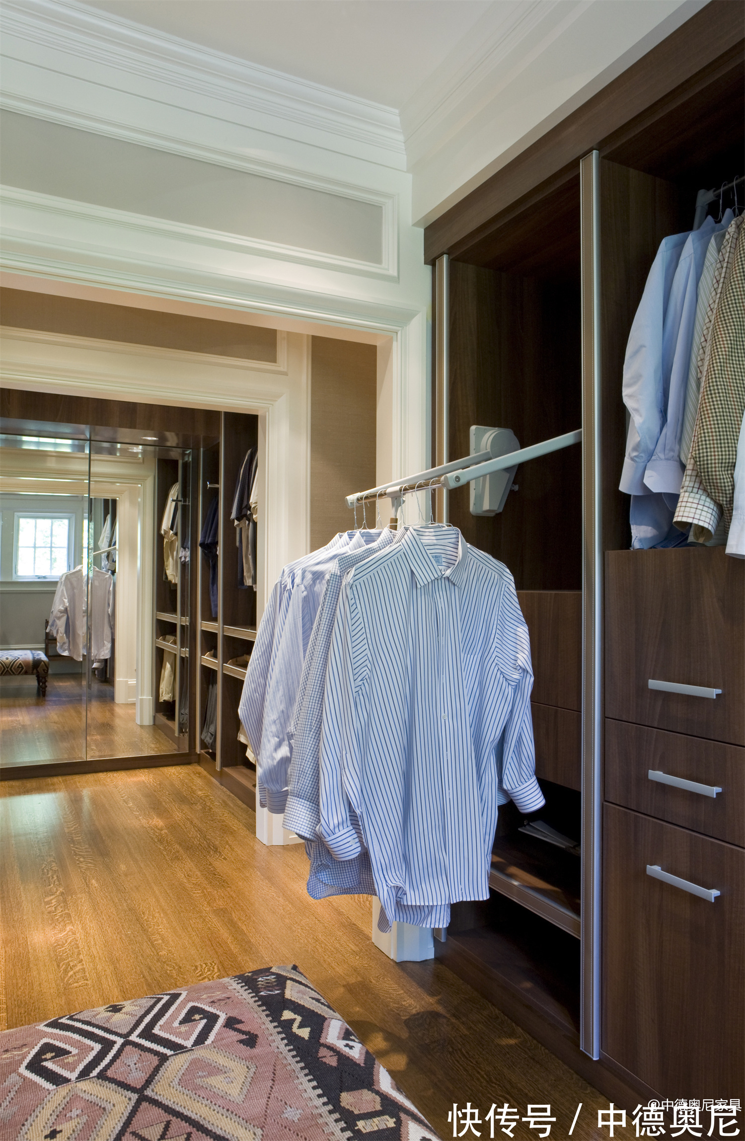 衣区|衣帽间设计时,我们要考虑6项主要收纳功能