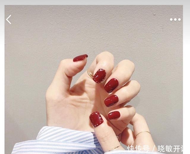 爆棚|简单精致的美甲示范,非常温柔又俏皮可爱,让你时尚感爆棚