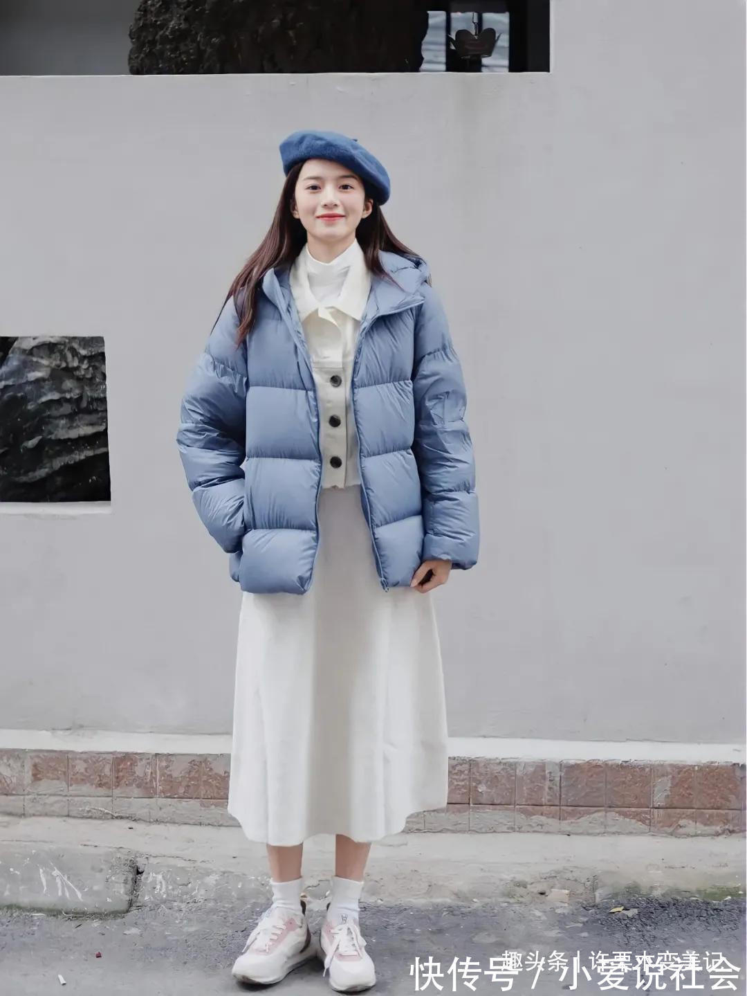 显壮 女性不管什么身材,穿羽绒服记住“4不要”,显胖显矮,很没气质