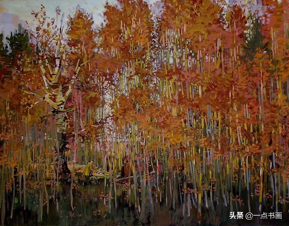 美术学院#阿巴库莫夫：被誉为俄罗斯的金笔，其画笔下都是净化的世界