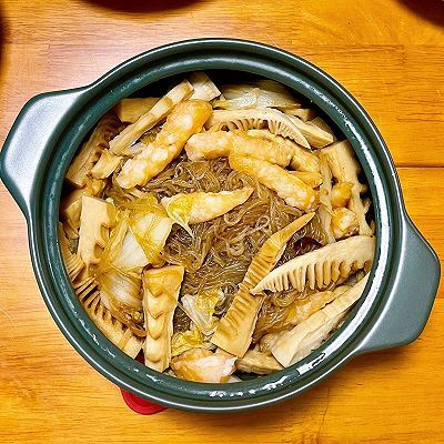 砂锅|虾滑粉丝煲
