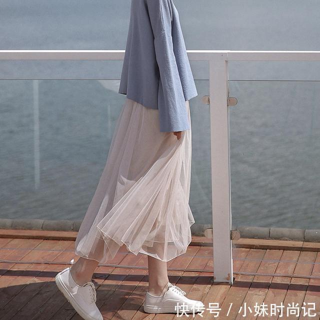 网纱裙|气质半身裙,怎么搭配都好看