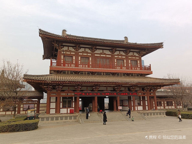 西安青龙寺，唐时为长安城延兴门内新昌坊