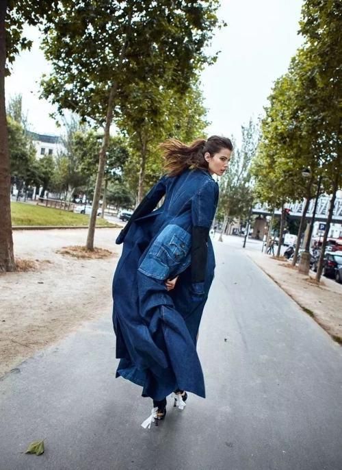长外套+阔腿裤火了！太美太气质，小个子也能穿！
