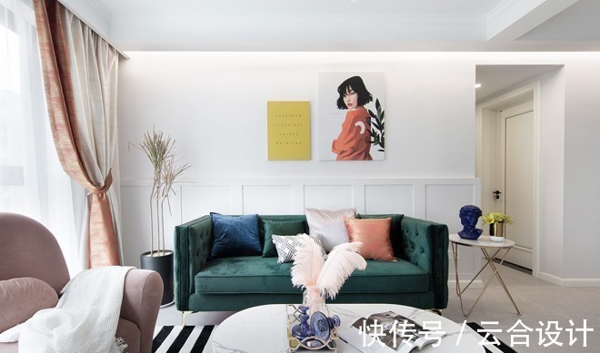 墙面|云合设计——100㎡的房子如何装修出高大上的感觉?