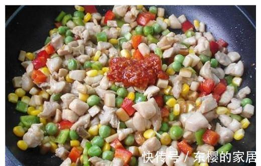 美味|此菜嫩滑有嚼劲，颜色鲜艳营养丰富，要多煮米饭才够吃！美味