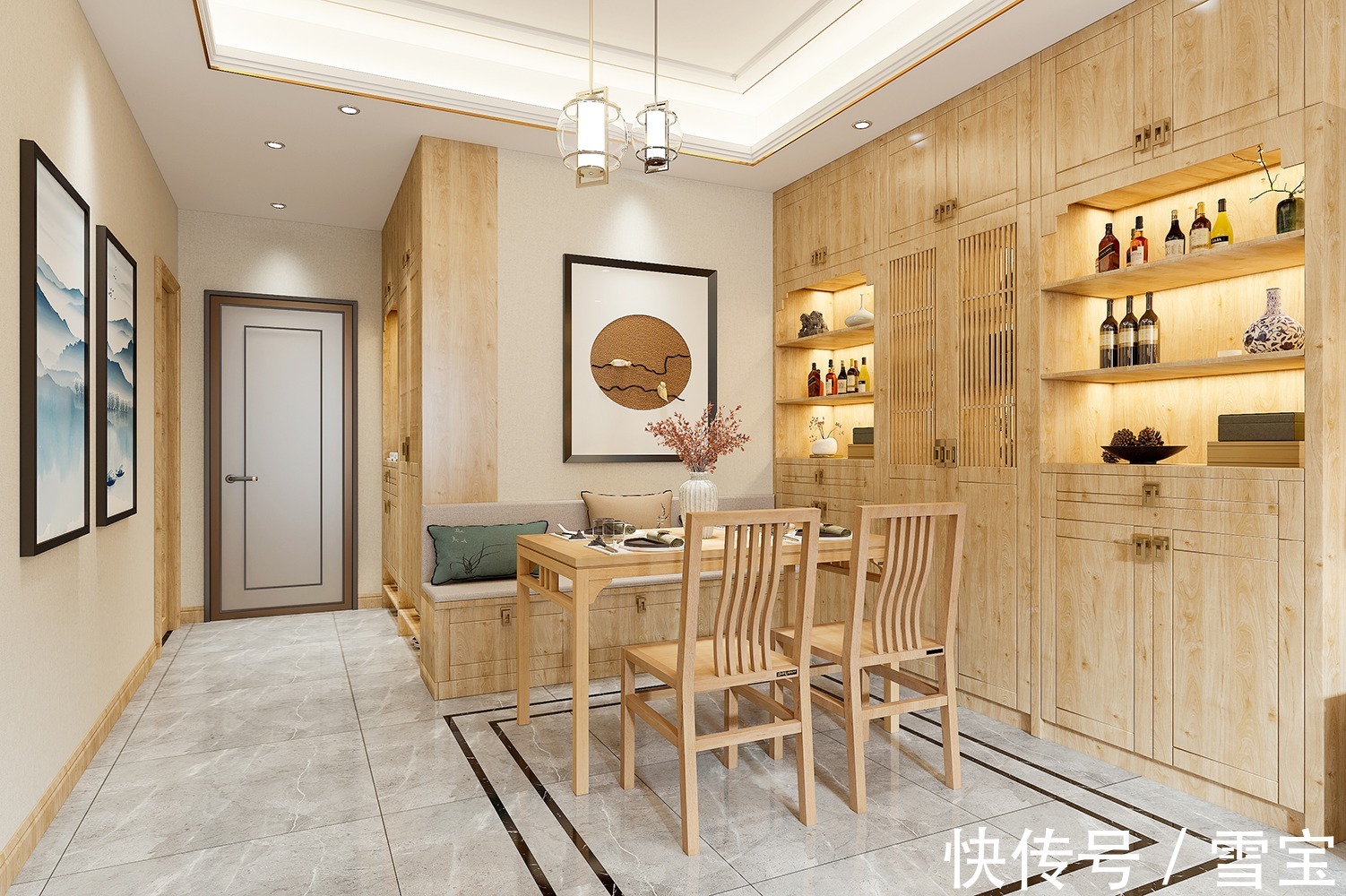 卡座|全屋定制的小户型神器,5个空间适合装“卡座”!