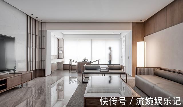 茶室|上海夫妻晒出235㎡新家,越简单越高级,让人一见倾心的中式风