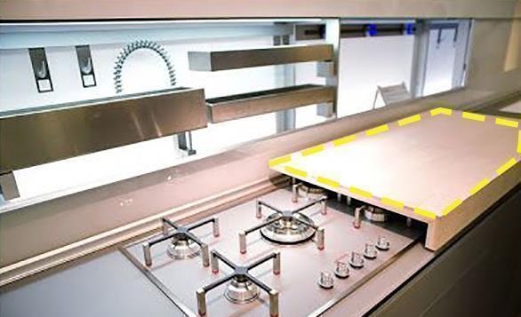 台面|厨房做灶台记得加上它,台面可大幅度增加,防灰尘,看起来更清爽