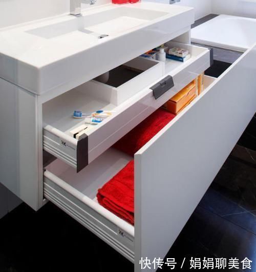 用品|现装修都流行做这种夹缝柜,我家卫生间做了,好看收纳量也变多了