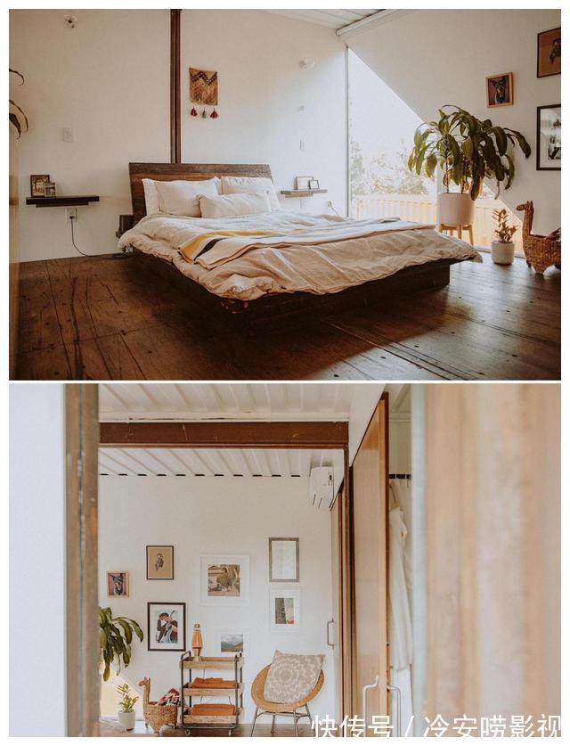 防腐木地板|他用6个集装箱打造豪宅，占地达到178㎡，我家的别墅不香了