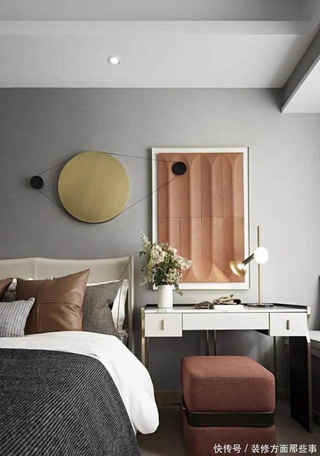 现代|137㎡现代简约设计,客厅丰富而生动的场景,为客厅注入活力