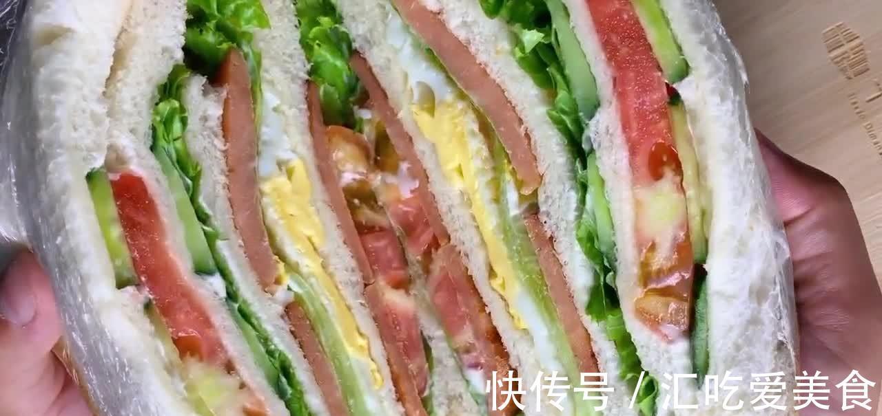 中式三明治的做法,食材搭配丰富营养价值高,早餐值得一试!